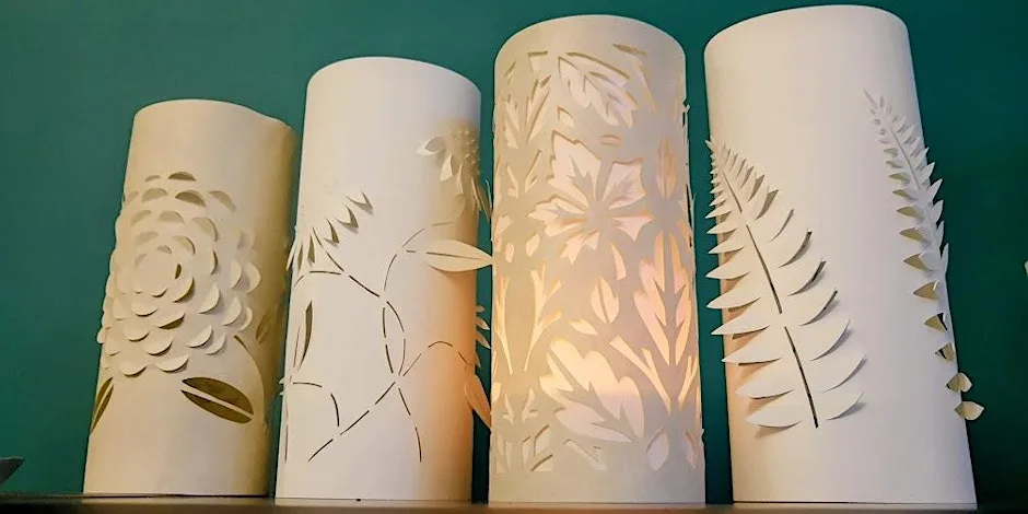 Papercut Lantern Workshop (ATOCY, afternoon) at A Touch of Craft Yorkshire