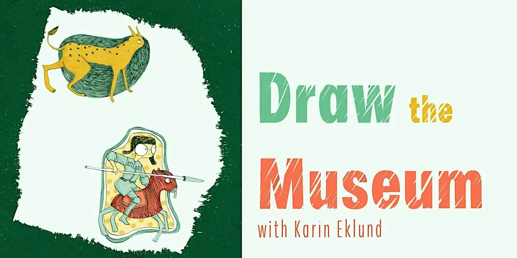 Draw the Museum (Museum of Classical Archaeoglogy) with Karin Eklund at Museum of Classical Archaeology