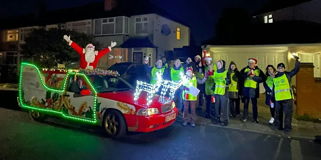 Volunteering evening - Santa Sleigh Collection. Ickenham 7 Dec 2026 at Lawrence Drive, Near Compass Theatre