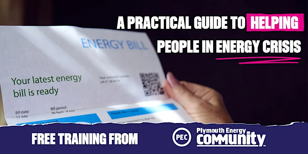 A practical guide to helping people in energy crisis - 22 Sep 2026 at The Millfields Trust - Genesis Building