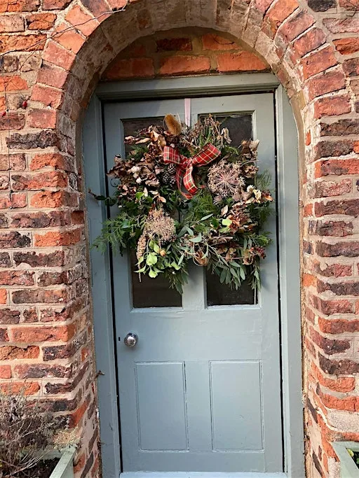 Festive Foraged Christmas Wreath Workshop at White Lodge