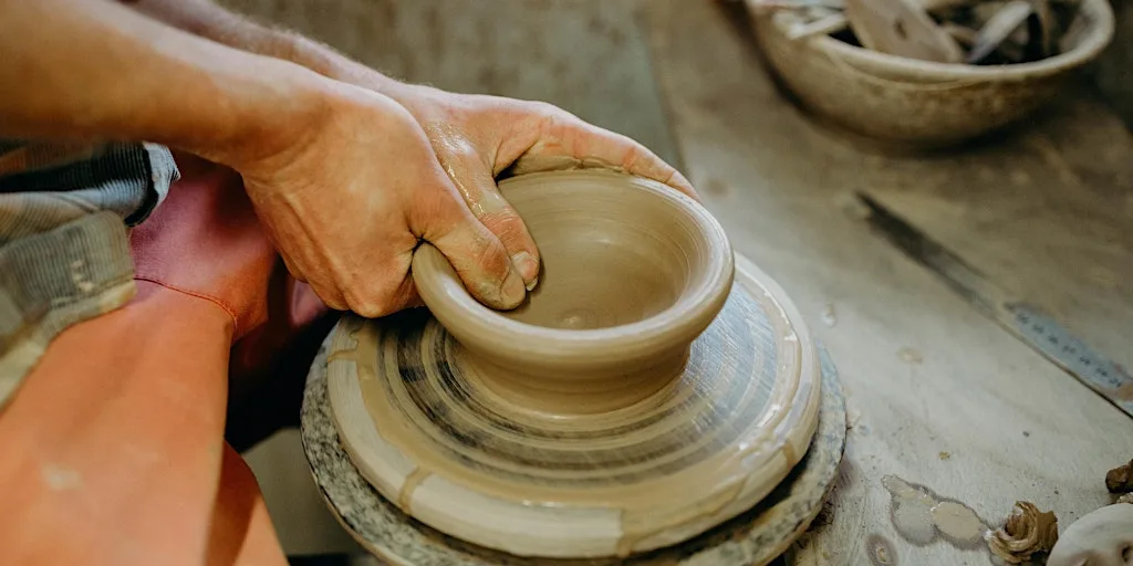 Pottery - wheel throwing taster session Autumn 2026 at One Wall Studio