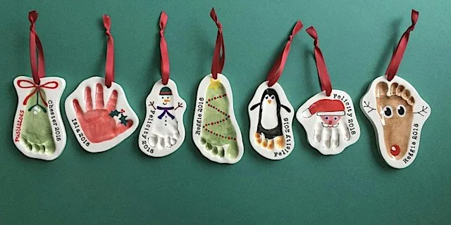 Christmas decoration baby clay imprint session, BS5 - Thursday 12 November at Born in Bristol