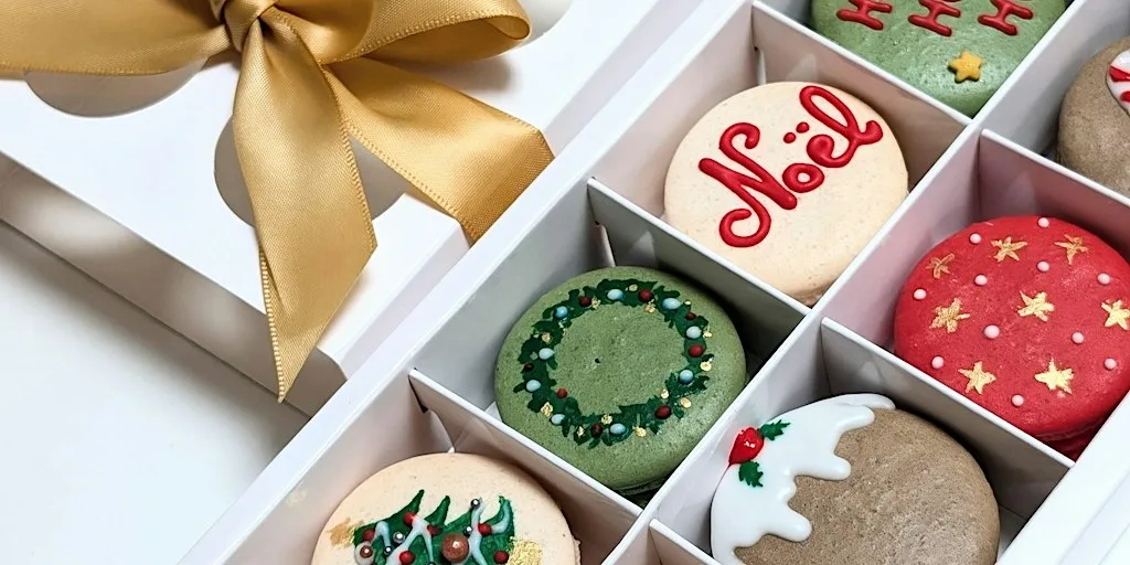 Festive Macaron Decorating Workshop