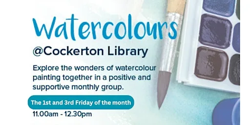 Darlington Libraries: Adult Watercolour Painting @ Cockerton Library at Cockerton Library