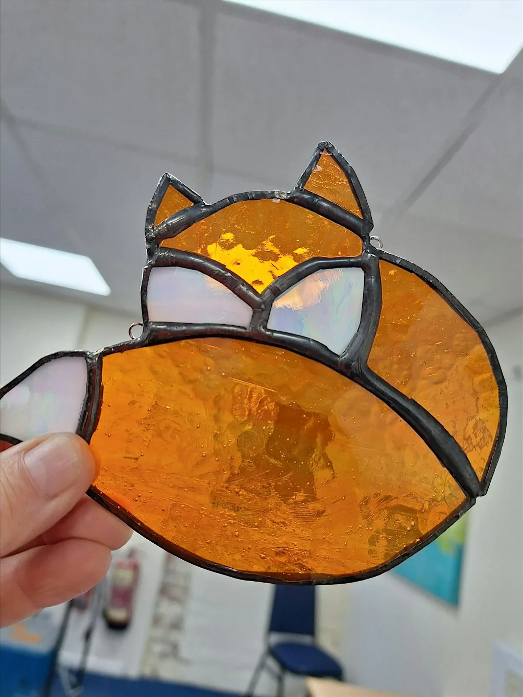 Tiffany stained glass workshop