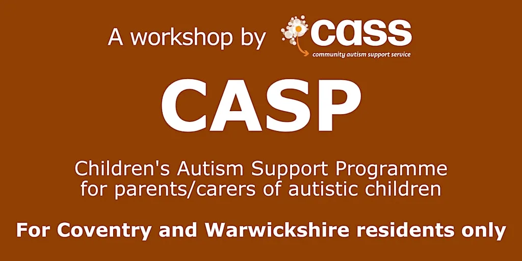 Four-week workshop for parents/carers of autistic children | CASP