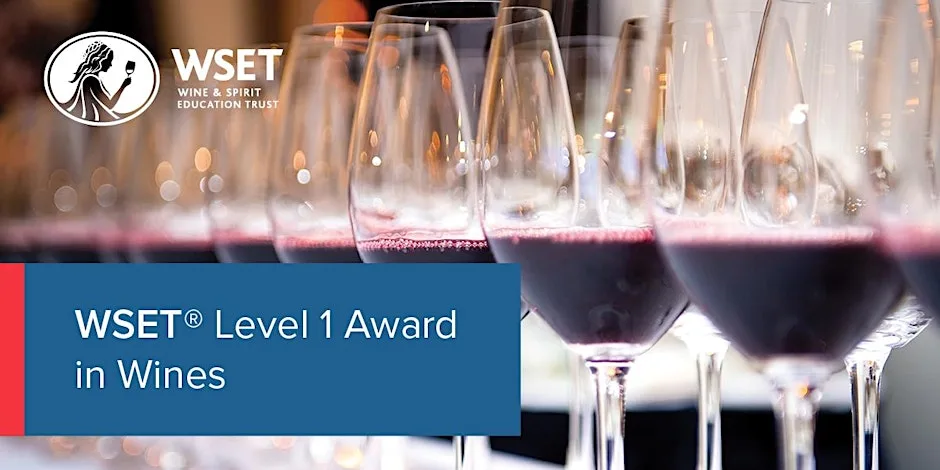 WSET Level 1 Award in Wine at Stanlake Park Wine Estate