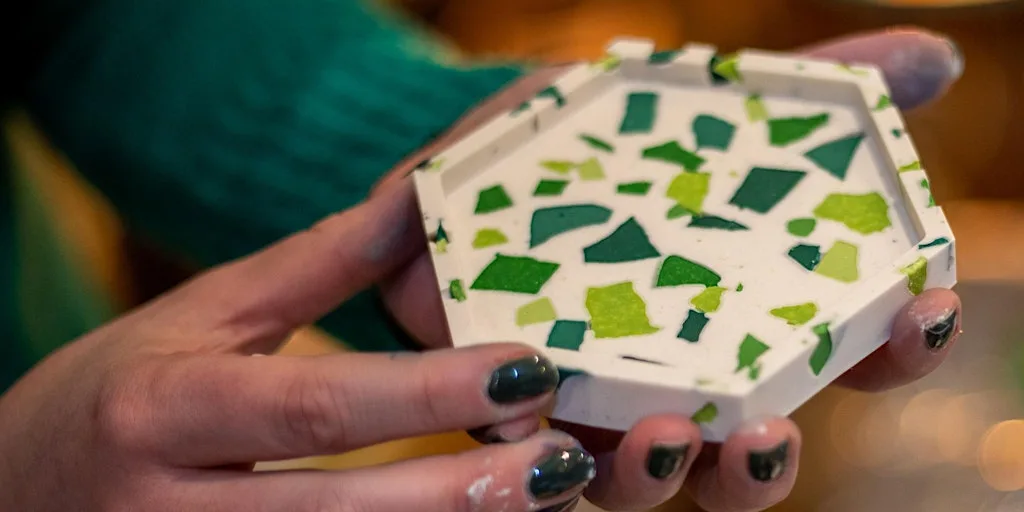 Jesmonite Coaster Workshop