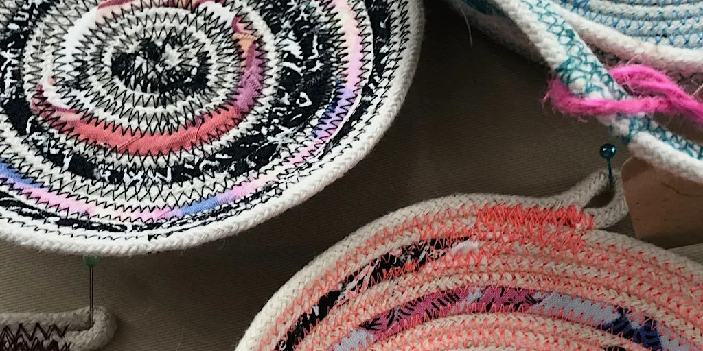Stitched Bowls Workshop at LarkDesignMake at Lark Design Make
