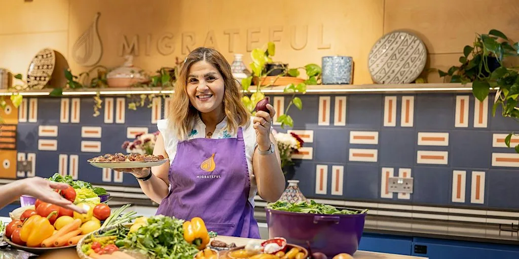 Iranian Cookery Class with Mina | LONDON | Cookery School at Migrateful Cookery School