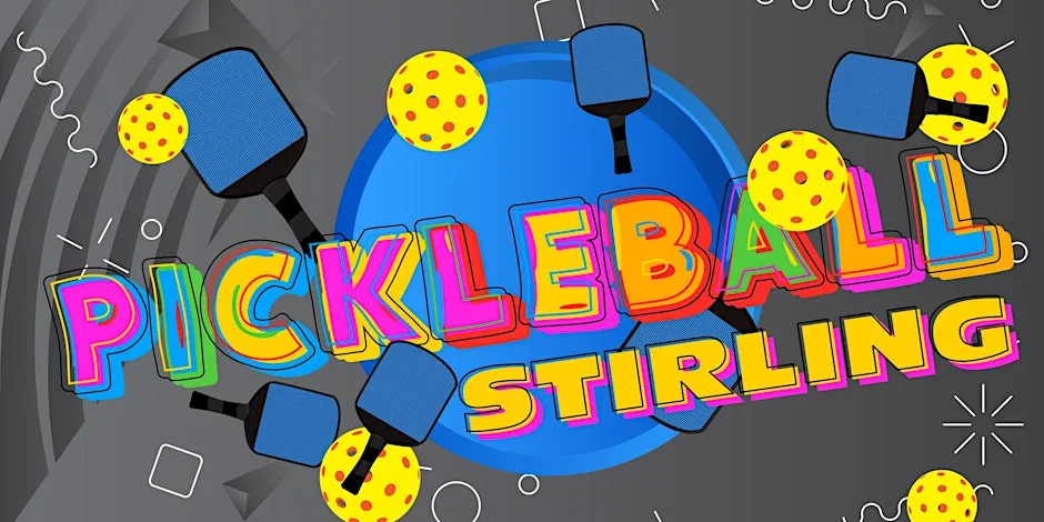 "Get Into Pickleball" with Pickleball Stirling - 1st Thursday of the Month at Stirling High School