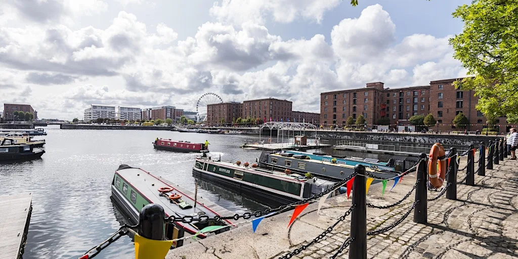 Let's Walk: Canal & River Trust social walk at Liverpool South Docks