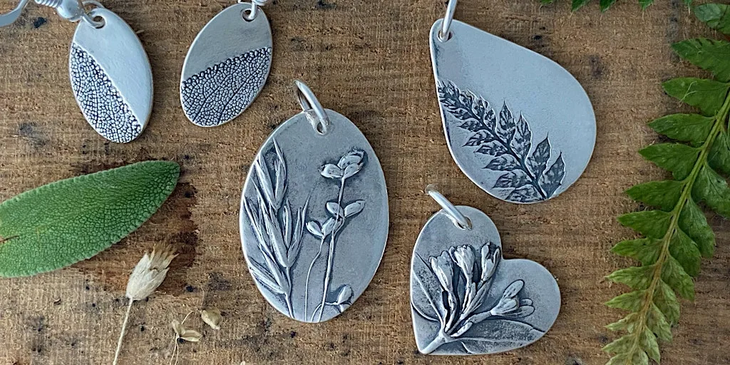Jewellery Workshop - Capturing Nature in Silver Clay - Sunday 6th September