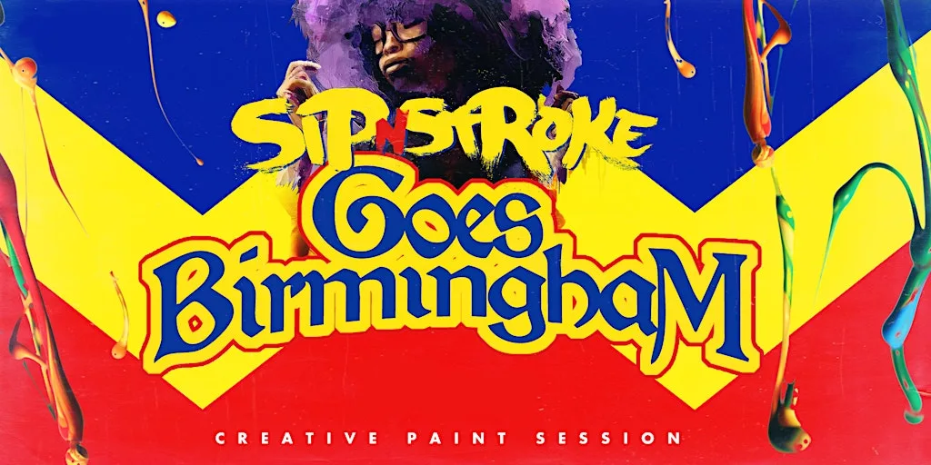 Sip 'N Stroke |6pm - 9pm | Birmingham | Sip and Paint Party at Sector 57