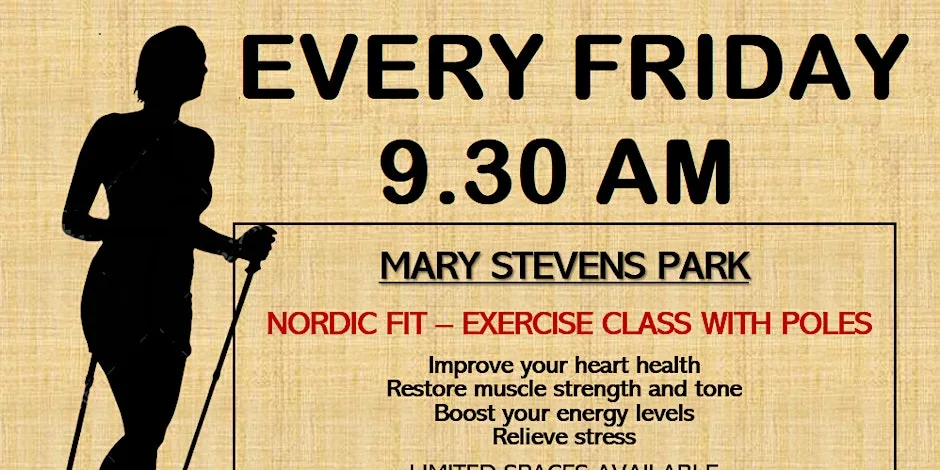 Nordic Fit at Mary Stevens Park- Healthy Hub