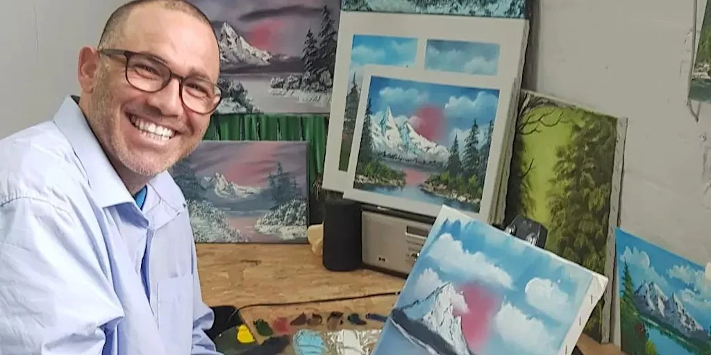 Paint Along; like Bob Ross! at Wildwood Activity Area, Penllergare Valley Woods,