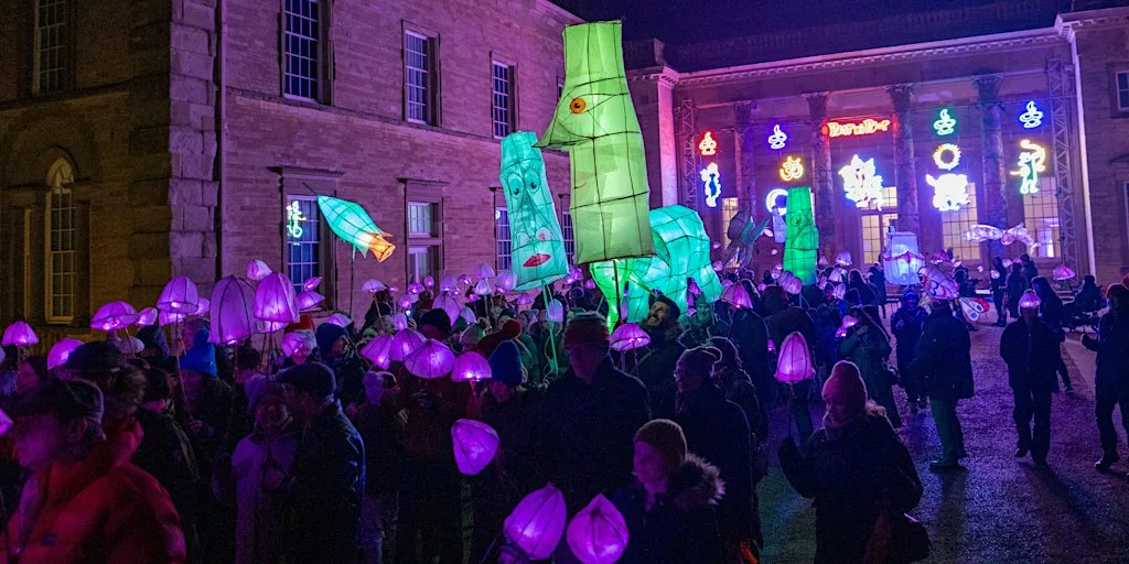Fringe Arts Wolverhampton 2026 - Lantern Parade, Walking Jellyfish Shoal at Mander Centre