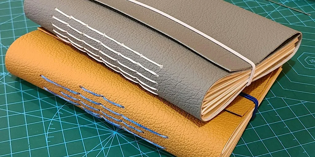 Faux Leather Journal Making