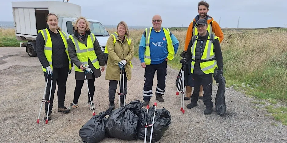 Monthly Volunteer Litter Pick at the Greyhope Bay Centre