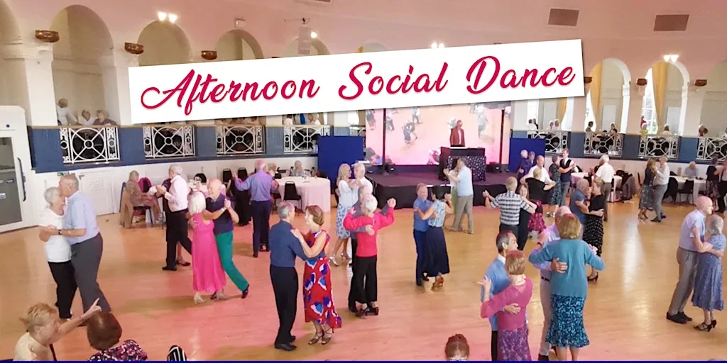 Afternoon Social Tea Dance in Weston’s beautiful Winter Gardens ballroom at The Winter Gardens Pavilion