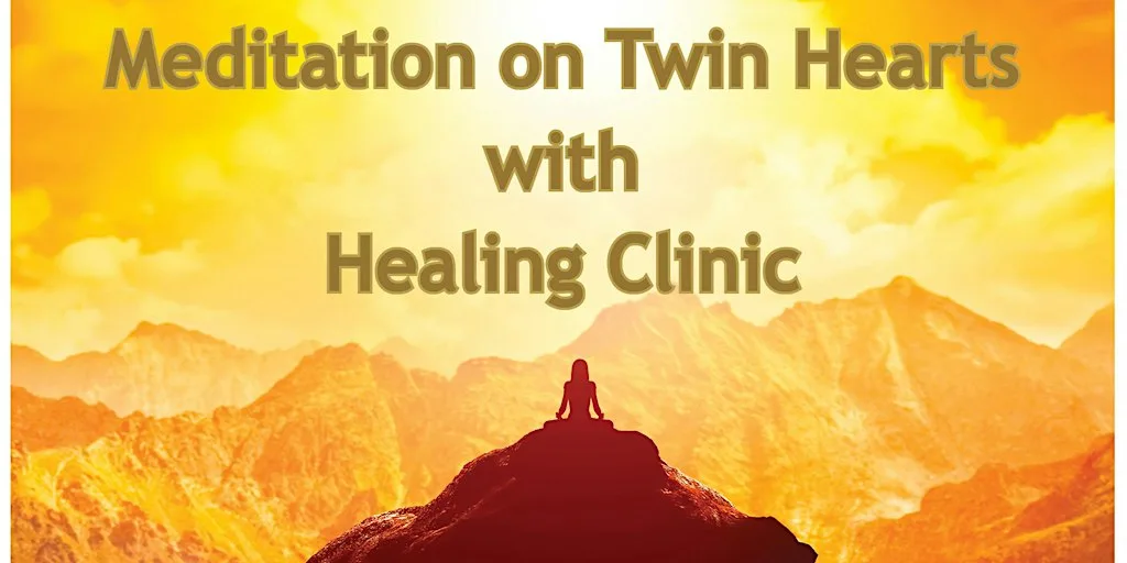 Meditation on Twin Hearts with Healing Clinic | Abingdon, Oxfordshire at Northcourt Centre