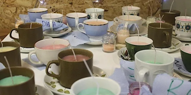 Poured Candles MORNING with Kim Searle