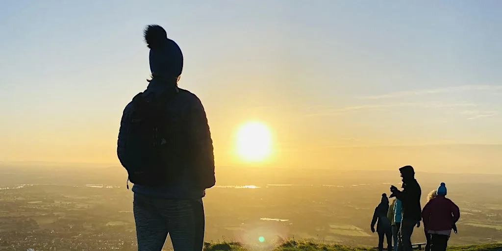 Women Only | Guided Festive Sunrise Walk | Malvern Hills at The Wyche Inn