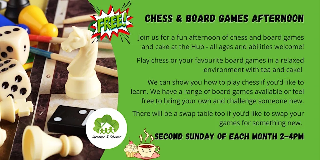 Chess & Board Games Afternoon at The Hub, The Glades, Bromley