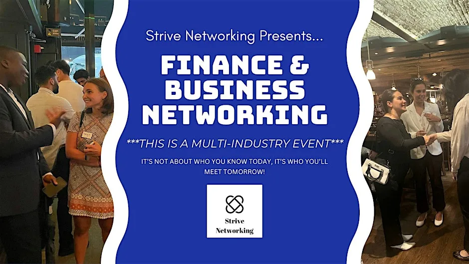 Finance and Business Networking | Elevating Your Potential - Birmingham, UK at Bank Restaurant Bar & Grill