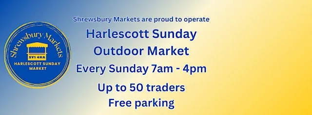 Sunday Outdoor Market Harlescott Shrewsbury at Shrewsbury Park and Ride Car Park by Tescos
