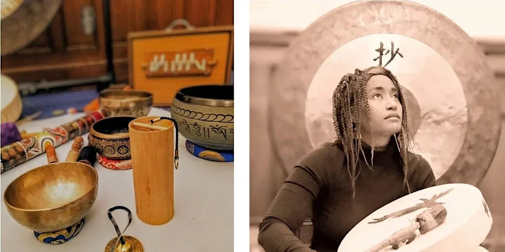 Sound Healing Bath at OMH Therapies Yoga & Meditation Studio Edinburgh