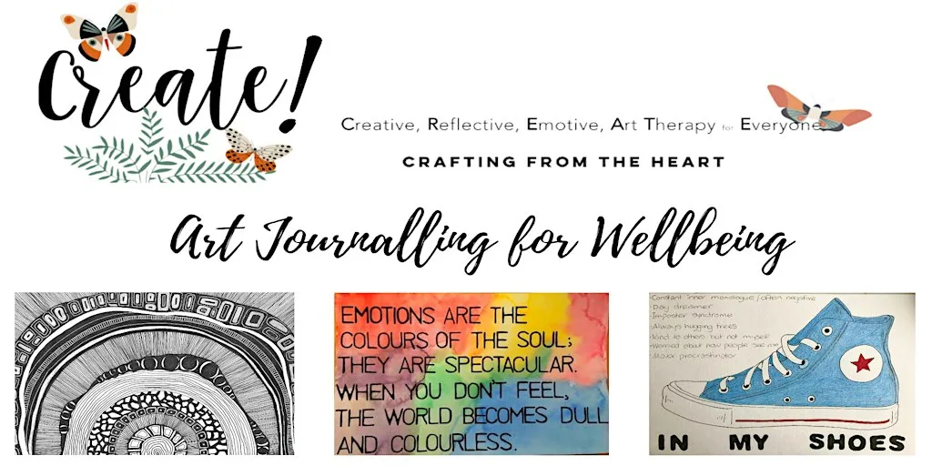 Monthly Art Journalling for Wellbeing Meet Up