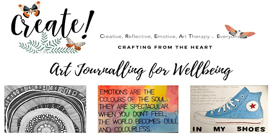 Monthly Art Journalling for Wellbeing Meet Up