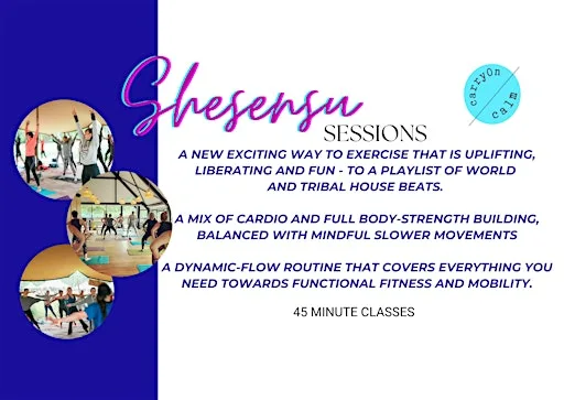 Shesensu Sessions - A New Exciting way to Exercise, that is uplifting & fun at Avenue Baptist Church