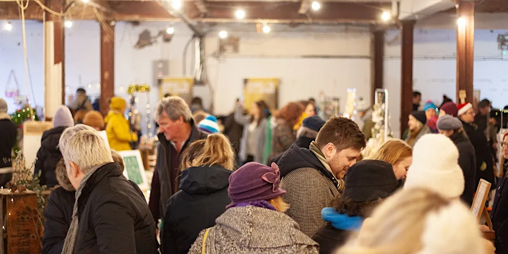 Christmas Makers Market: The Shoe Factory Social Club, Norwich. at St Mary's Works