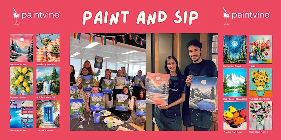 Paint and Sip - Cherry Era | Tonight Josephine at Tonight Josephine - Birmingham