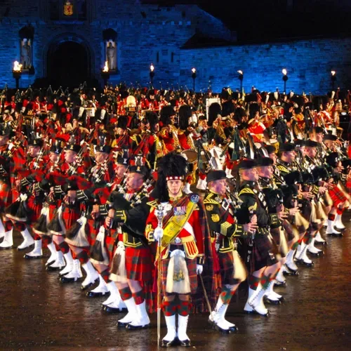 Royal Edinburgh Military Tattoo at Edinburgh Castle Esplanade