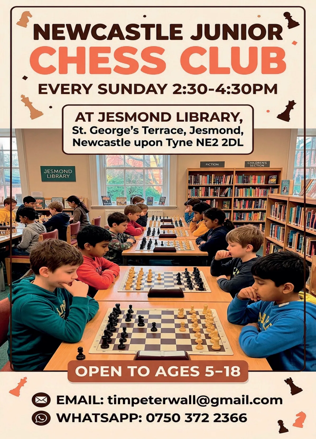 West Jesmond Chess Club at Main Room