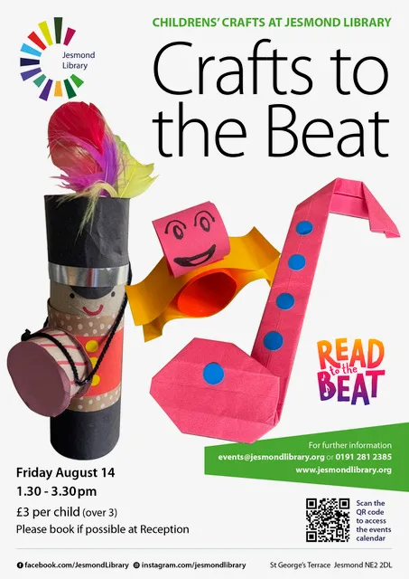 Children’s Summer Craft session at Main Room