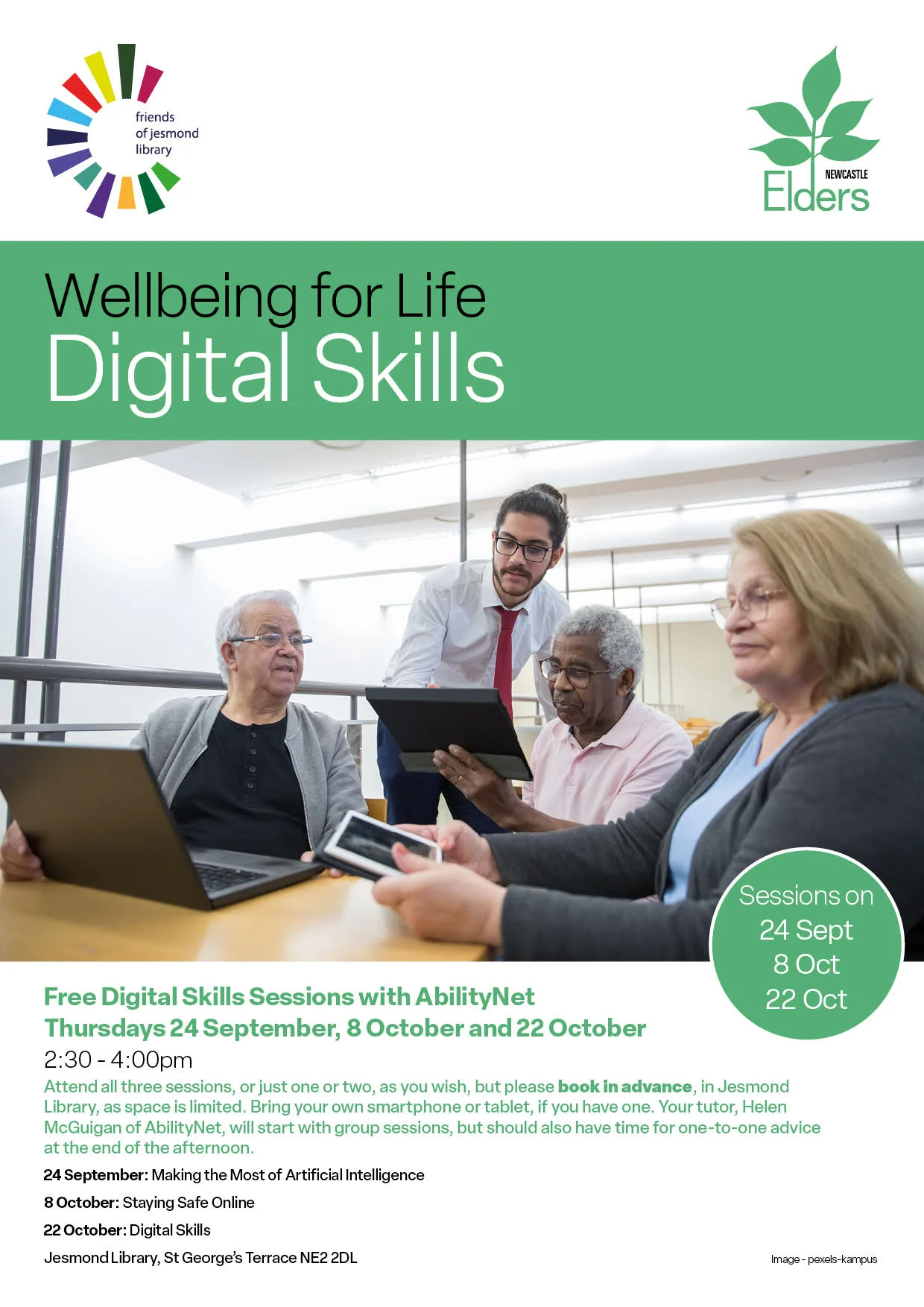 Ability Net digital skills session