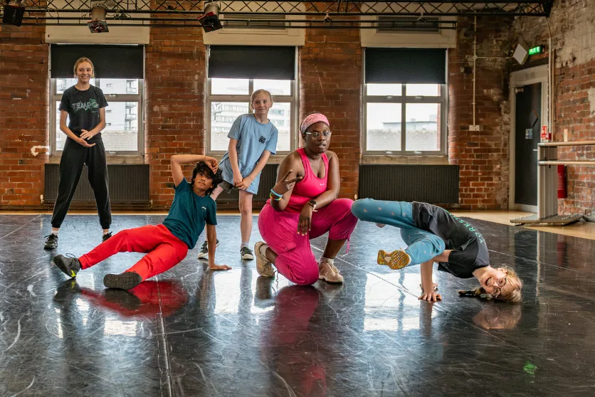 TEMPO Street Crew 12-16 Autumn Term at Yorkshire Dance
