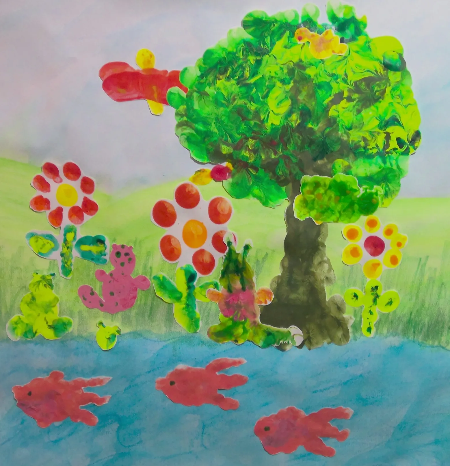 Stories, rhymes and finger painting for under 5's at Otley Courthouse