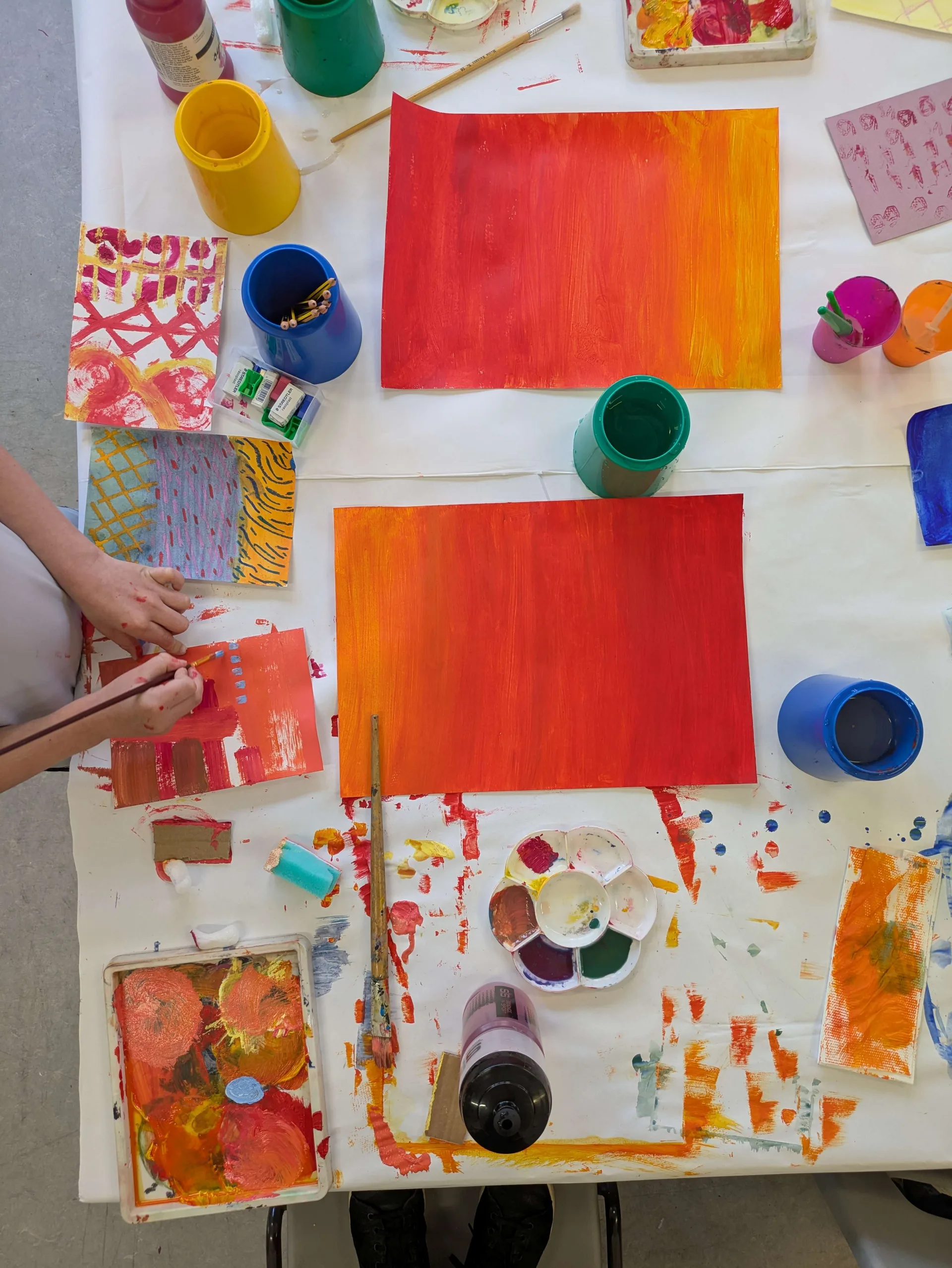 Children's Art Workshop at Otley Courthouse
