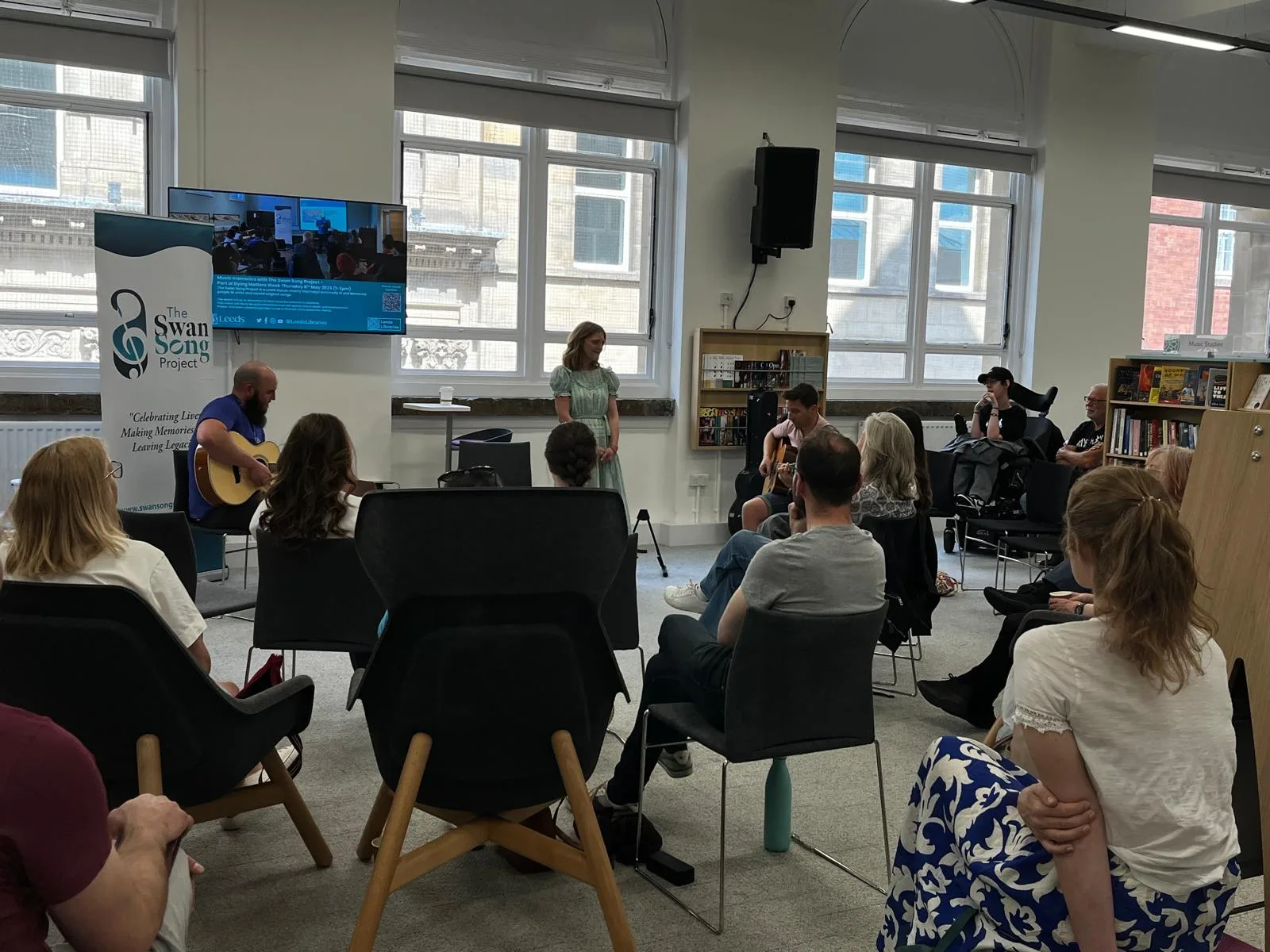 SongShare with The Swan Song Project at Leeds Central Library