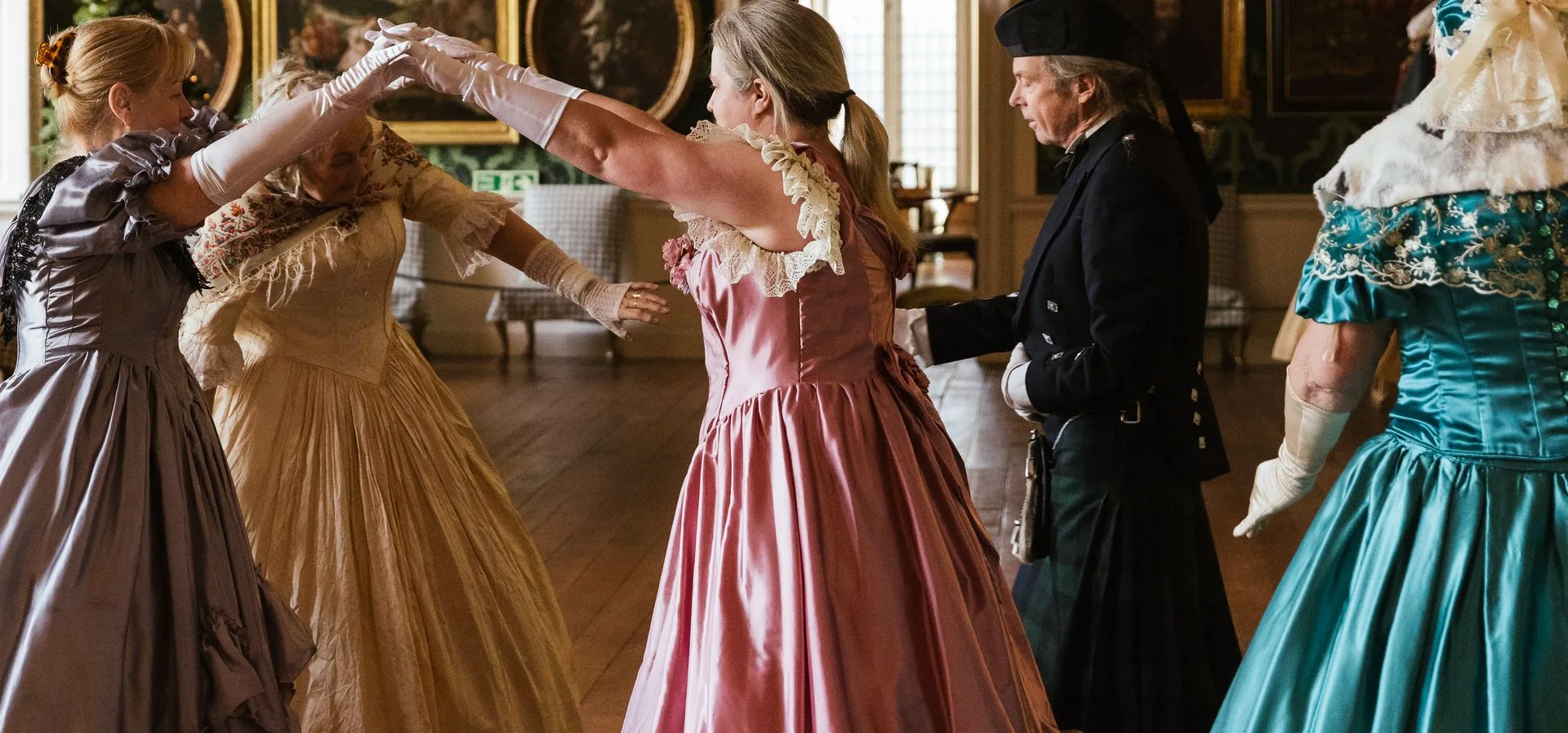 Celebrate Leeds: 400 Years of a Royal Charter, with the Arbeau Dancers at Kirkstall Abbey