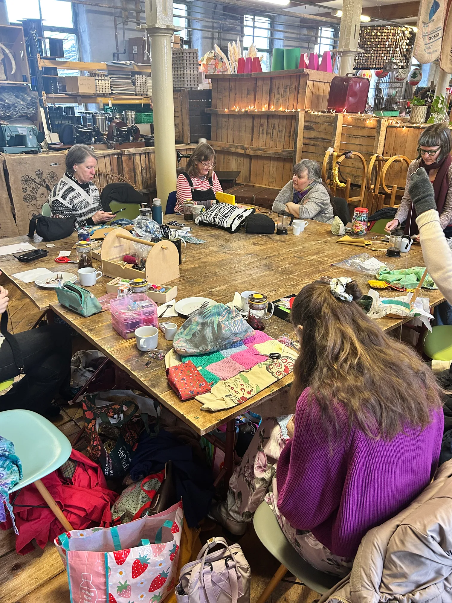 Saturday Sew Social at Scrap Creative Reuse Art Project