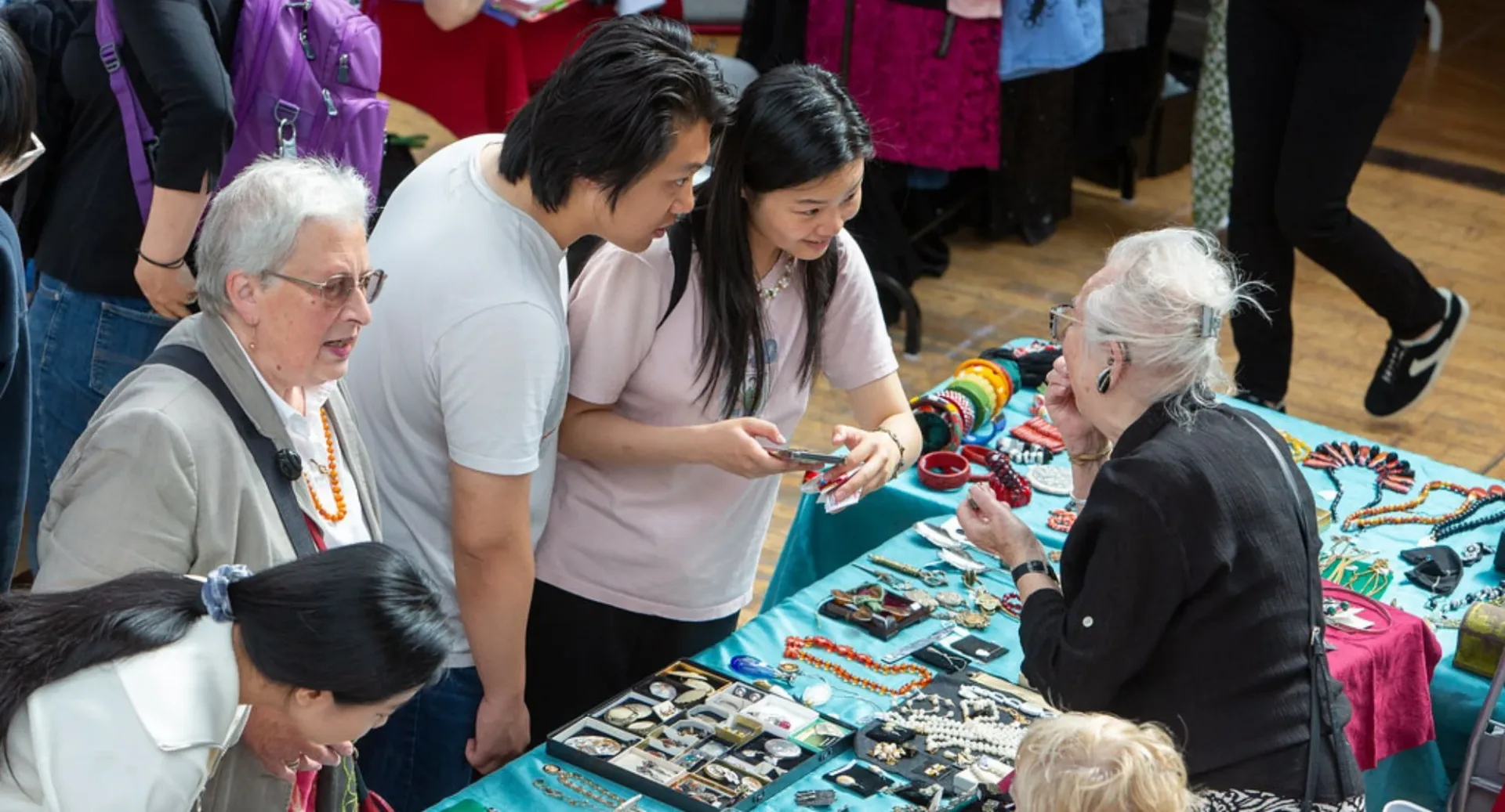 Flea Market at Out of the Blue Drill Hall