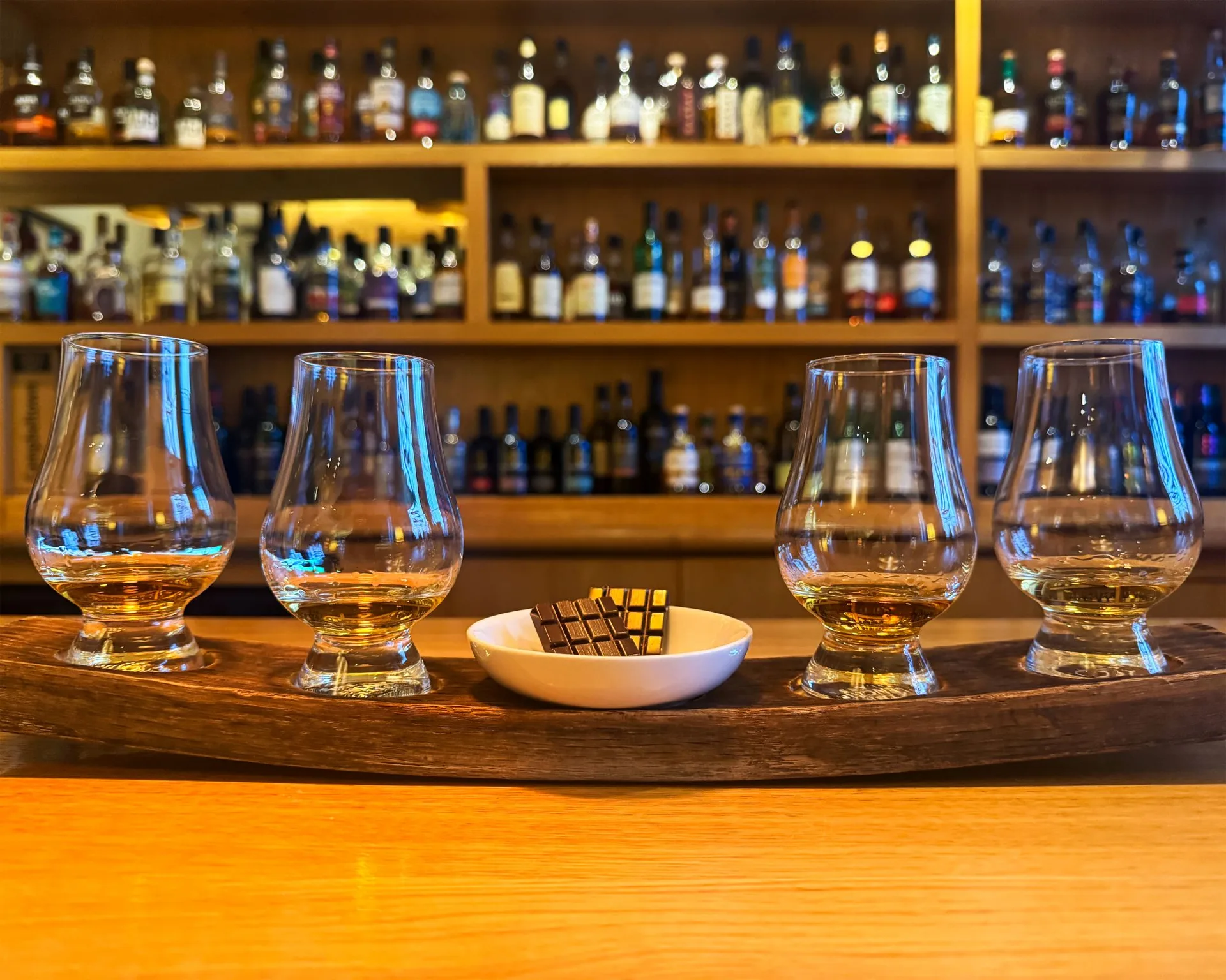Gold Chocolate & Whisky Tour at The Scotch Whisky Experience