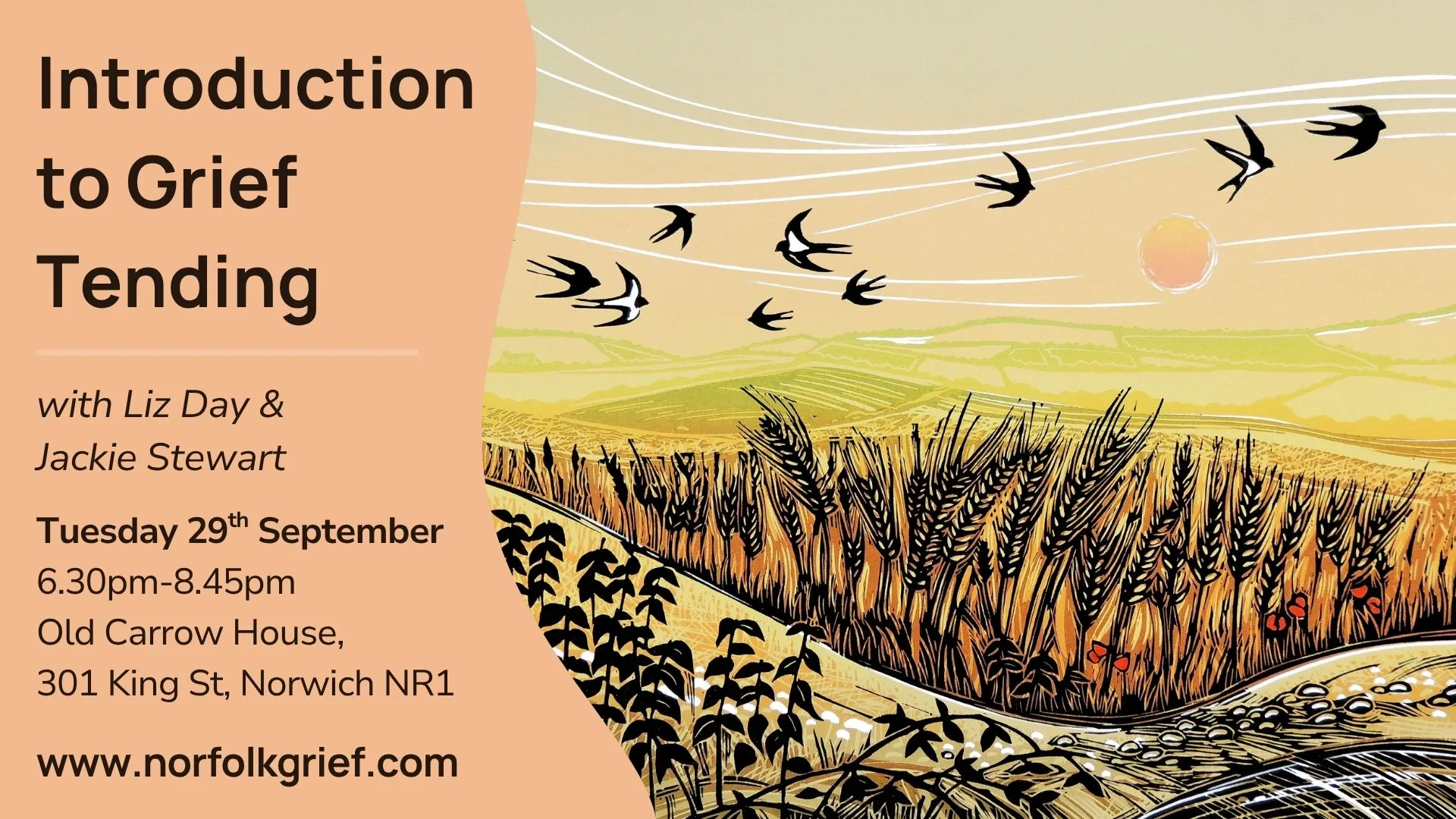 Norfolk Grief Tending – Introduction to Grief Tending